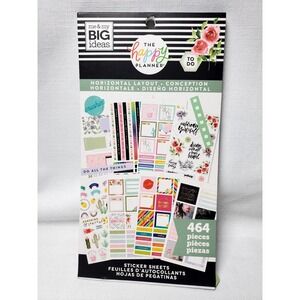 Lot Of 3-The Happy Planner-Horizontal, Color Story & Seize-95% Complete-MAMBI